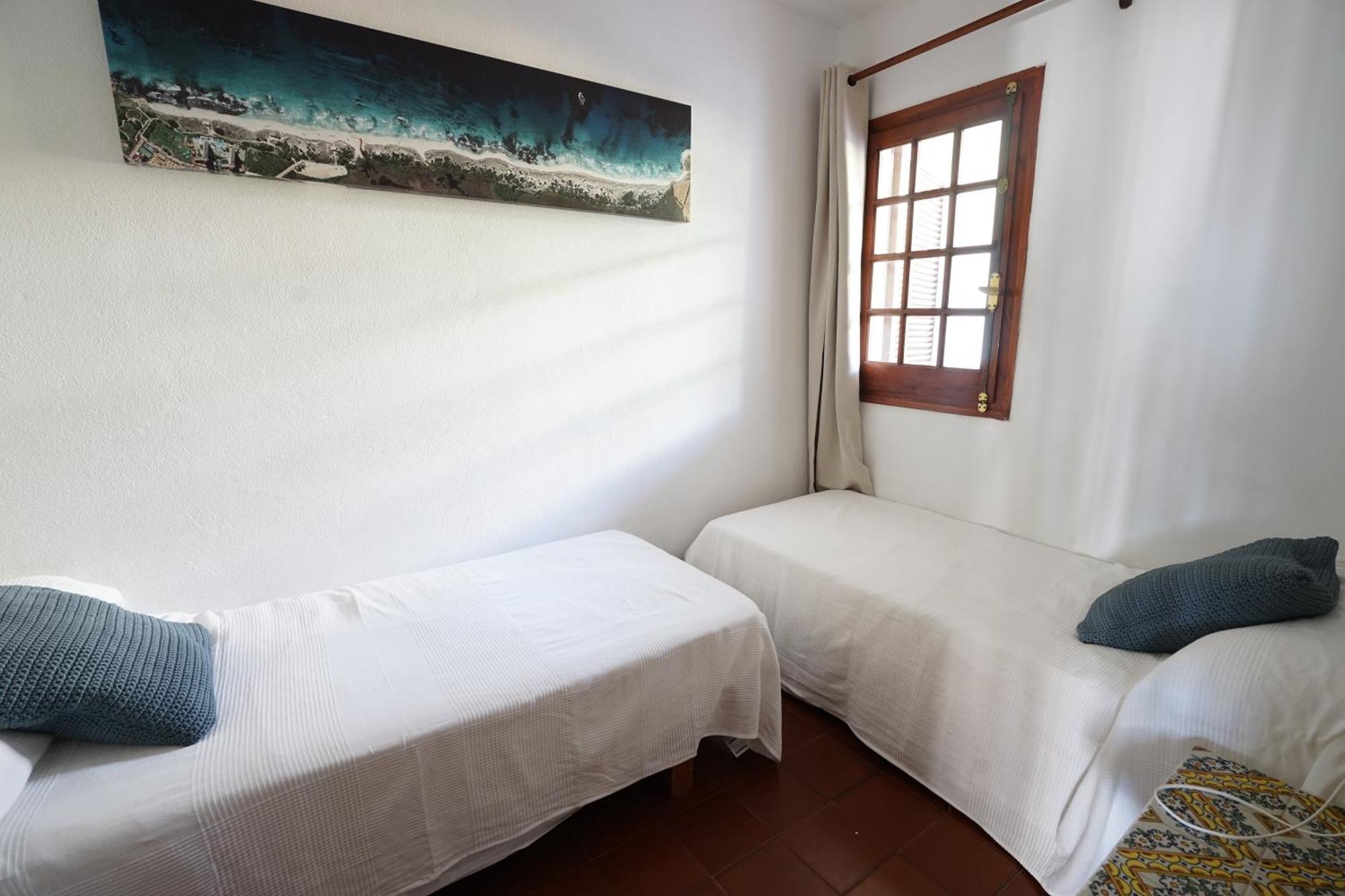 Apartamento Son Bou Bagian luar foto