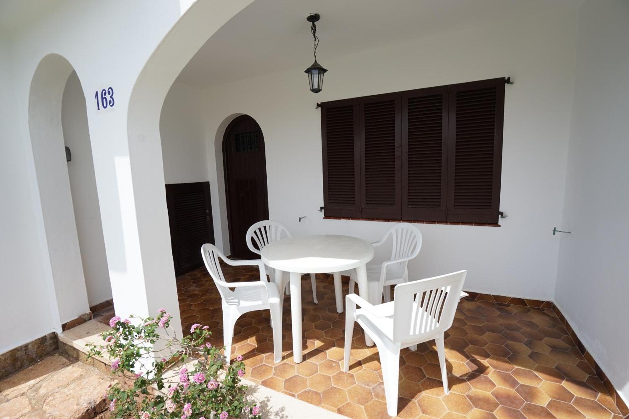 Apartamento Son Bou Bagian luar foto