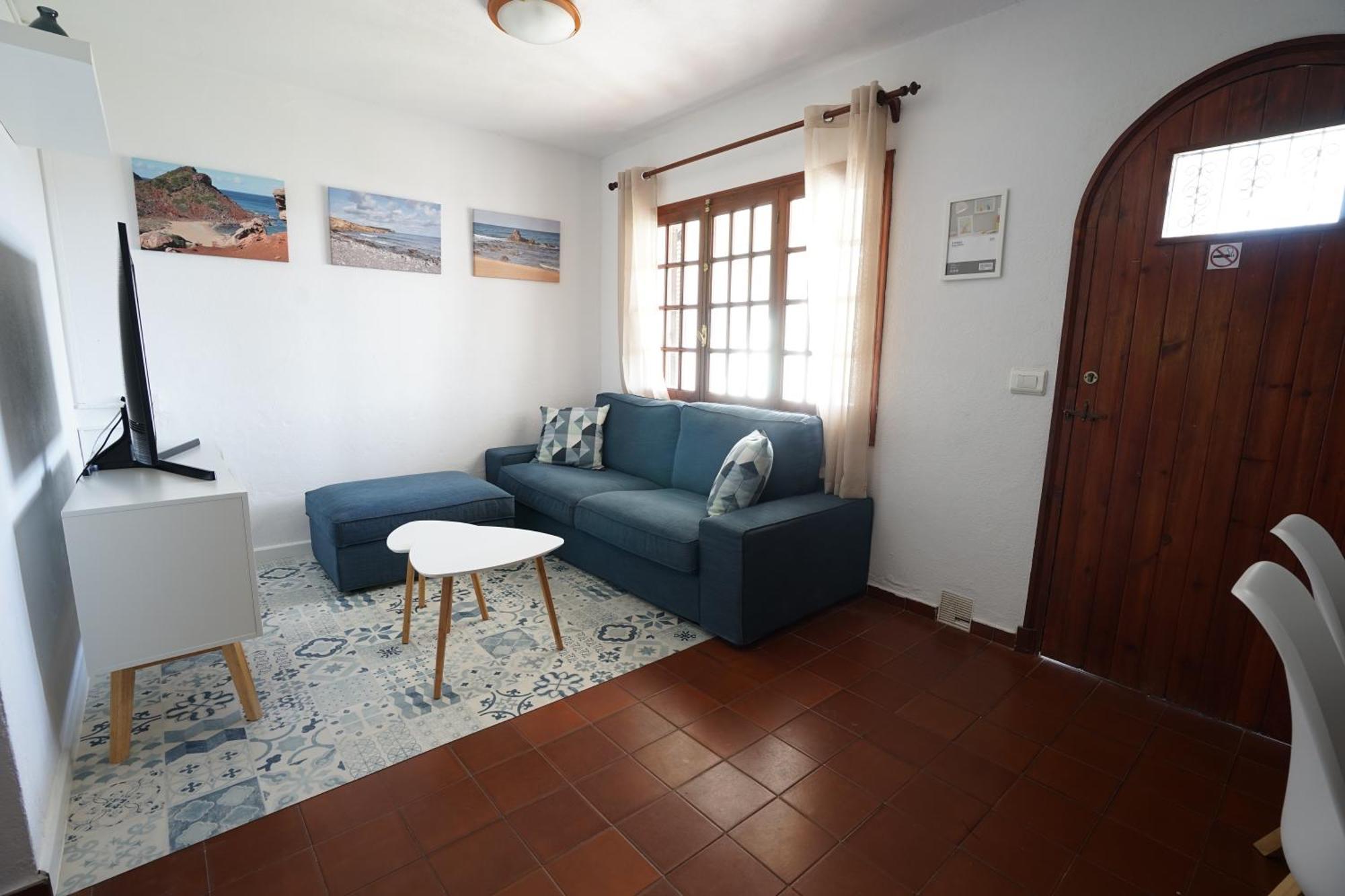 Apartamento Son Bou Bagian luar foto