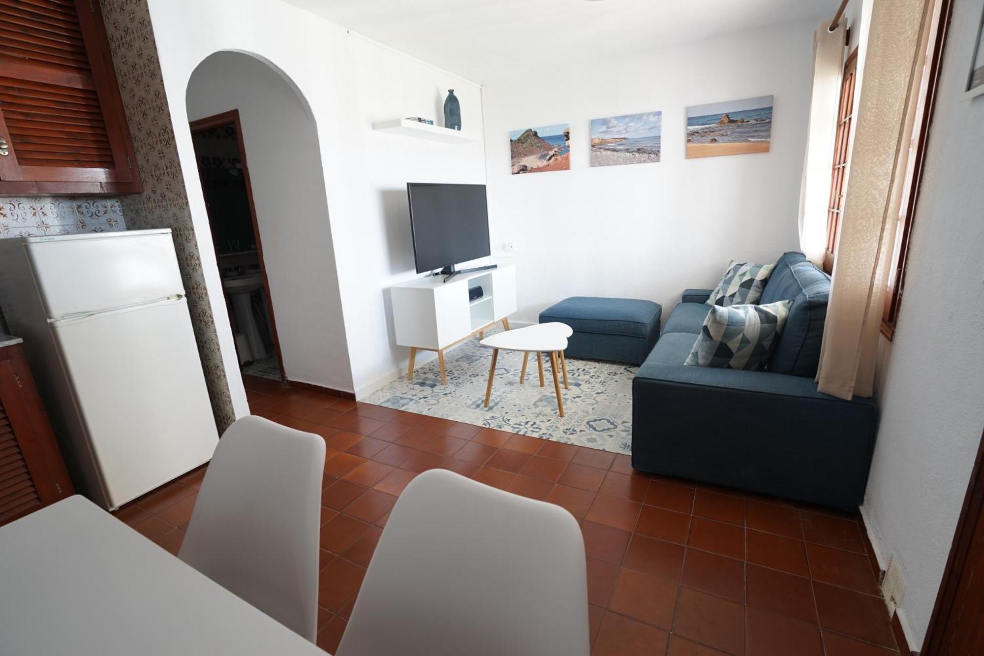Apartamento Son Bou Bagian luar foto