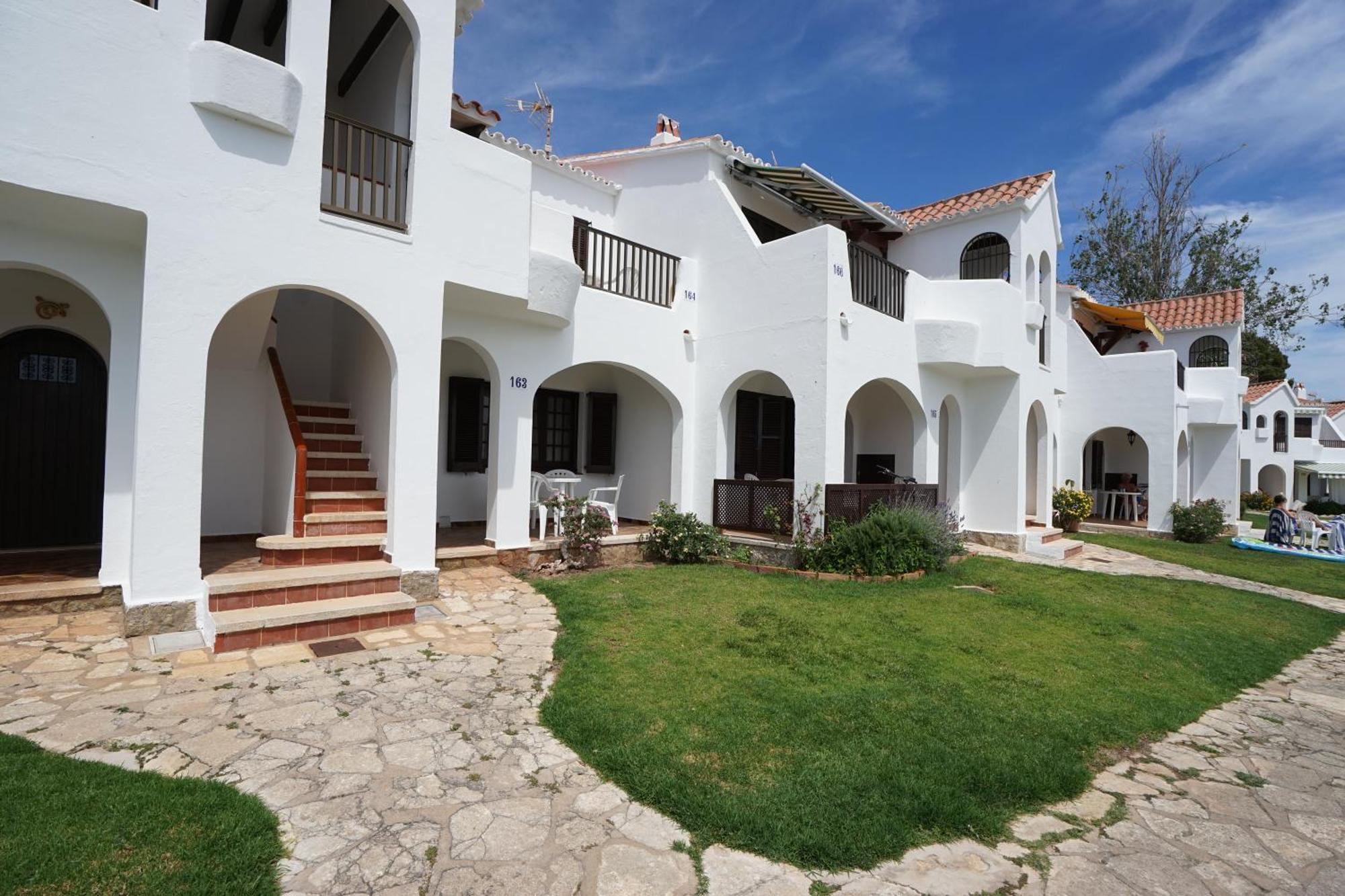 Apartamento Son Bou Bagian luar foto